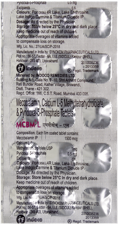 Mcbm L Tablet 15 Mcbm L Tablet 15